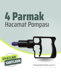 4 Parmak Hacamat Pompası Siyah Renk Tasarım Özel Fiyat Sipariş Ver